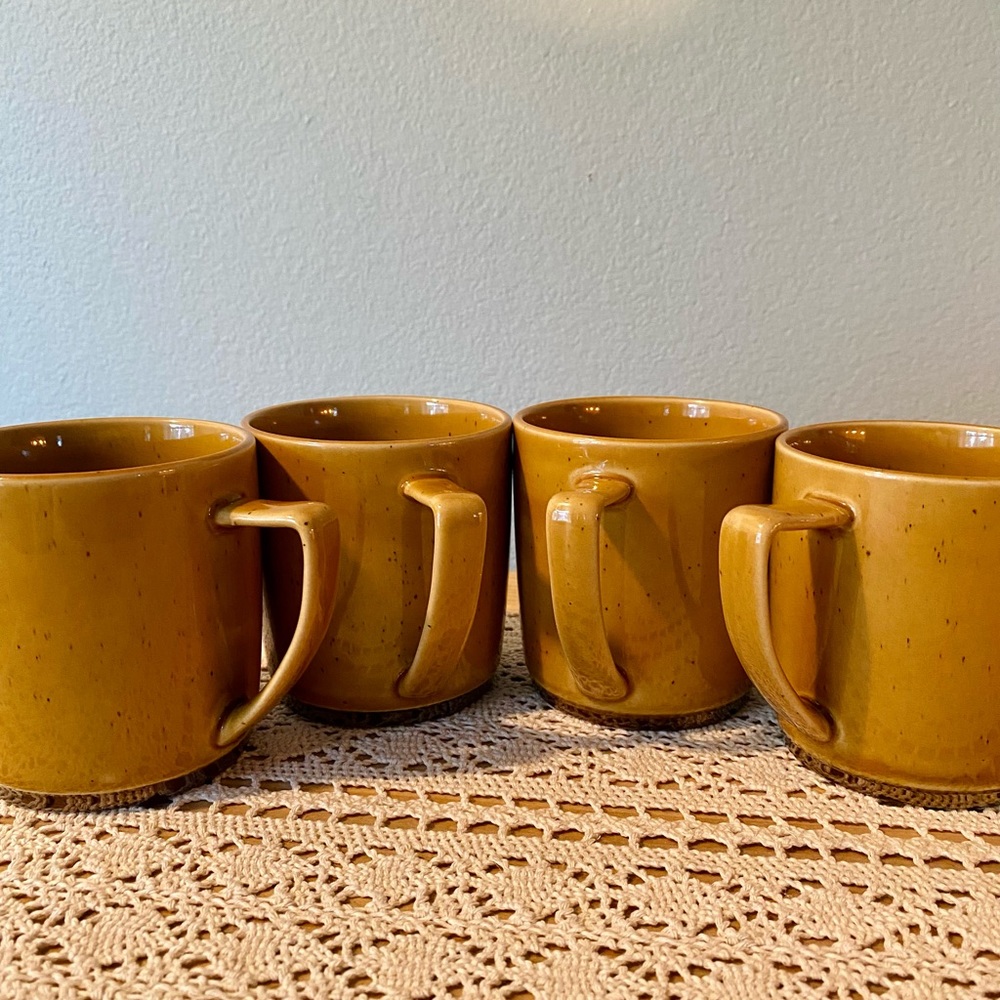 Mid Century Modern MCM Style Mugs Set of 4 - Picture 4 of 6